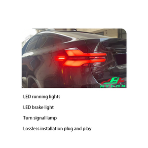 Fari Posteriori a LED per <span class=keywords><strong>BMW</strong></span> <span class=keywords><strong>X6</strong></span> <span class=keywords><strong>E71</strong></span> (2008-2014), Stile Moderno, Funzionalità Plug-and-Play - Product Image 3