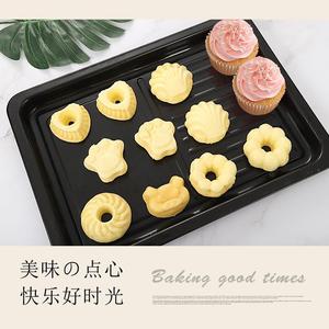 DIY Oven Mold For Cat Paw Donuts Muffins Mini Cupcakes 4 Cavities Gold Nonstick Baking Pan For 9L 10L Ovens Baking Tools - Product Image 5