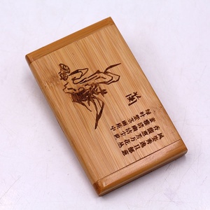 Tre lược bằng gỗ thiết lập với chức năng massage và mỹ phẩm nhỏ gương braced thiết kế 2-in-1 sử dụng nhà - Product Image 3