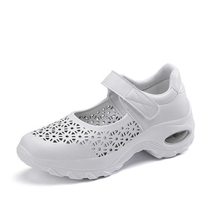 Zapatillas casuales para damas, calzado nuevo de verano para enfermeras, calzado de baile, talla grande, ligero y transpirable, <span class=keywords><strong>zapatos</strong></span> para <span class=keywords><strong>mujer</strong></span>. - Product Image 1