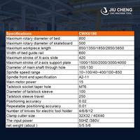 Tour CNC CWK6180 robuste, haute précision, horizontal, à banc plat, à broche unique, multifonctionnel pour le métal