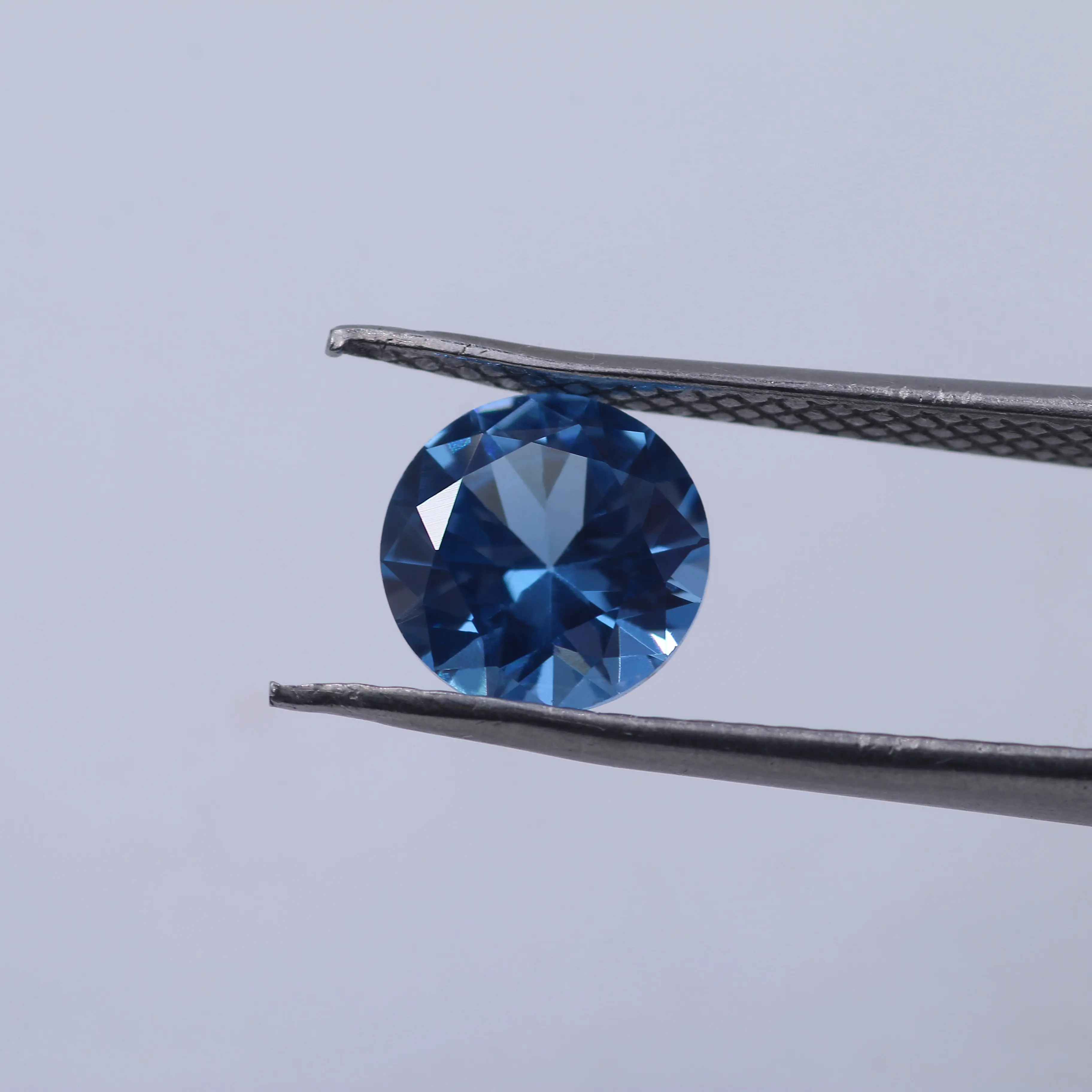 HanYu Manufacture Direct 109# Aquamarine Spinel Synthetic Stones Loose Gemstones