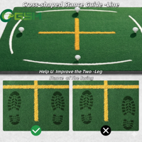 Tapis d'entraînement de golf Yousee, vente en gros directe usine, tapis de frappe durable pour usage commercial intérieur/extérieur, tapis d'enseignement de golf
