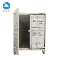 Conteneur de transport maritime sec à ouverture latérale DFC 40 pieds 40HC 40GP, High Cube sans poutre, capacité de 75 m³