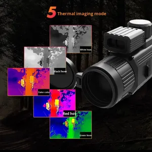 Dispositivo de Visión Nocturna Térmica OWLSHINE para Exteriores, Visor Infrarrojo con Retícula, Telémetro, Zoom Óptico 10x-20x, Visión Térmica de 120° de Ángulo Amplio - Product Image 1
