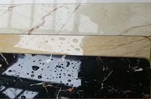 Feuille de Pvc de marbre Conception de marbre Pvc plinçant les panneaux muraux en plastique intérieurs
