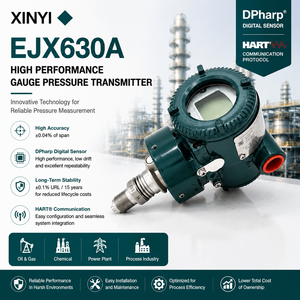 EJX630A เกจวัดเทคโนโลยีเซ็นเซอร์ดีพาร์ฮาร์ปเซ็นเซอร์ใหม่ของแท้ 4-20mA สมาร์ท - Product Image 3