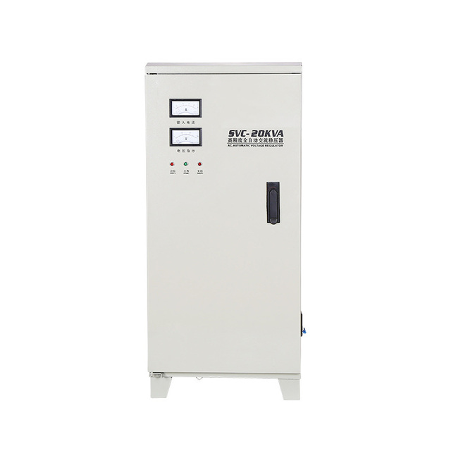 Best Price 20KVA Fully Automatic High Voltage 220V Ac Regulator Single Phase Automatic Voltage Stabilizer