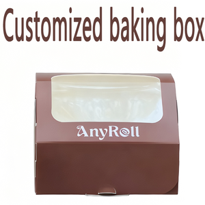 Venta al por mayor exclusiva patrones personalizados cuadrados tiramisú rebanadas de pastel para <span class=keywords><strong>la</strong></span> recepción del cliente varias ocasiones cajas de pastel con ventana - Product Image 2