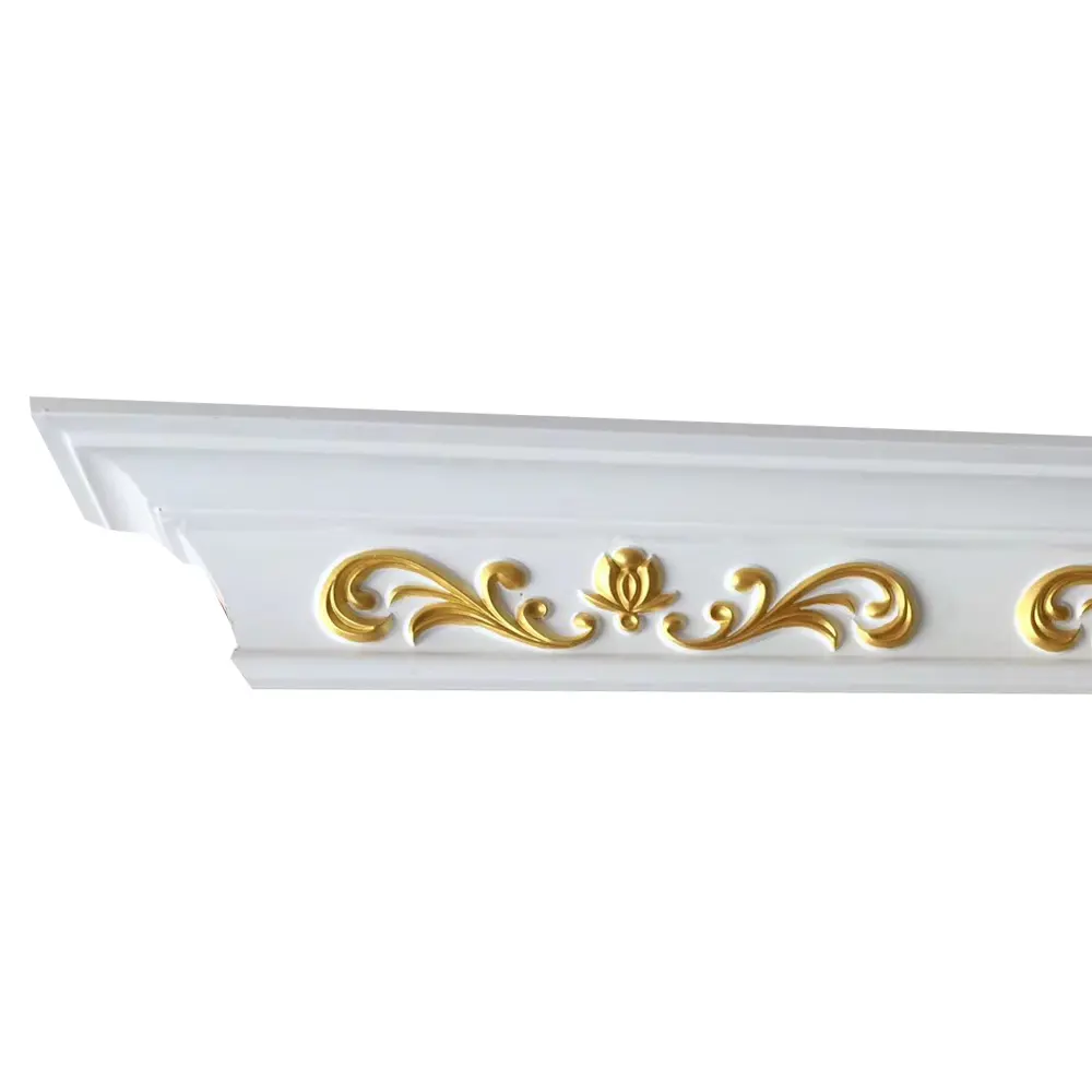 Chine Fabricant Vente Directe Pu Moulure Plafond Corniche Décoratif Polyuréthane Corniche Moulure