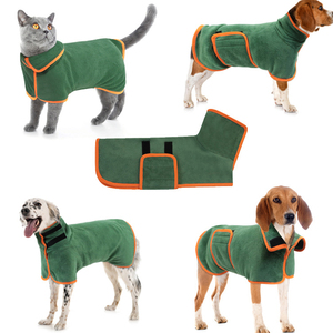 Super Soft Quick <strong>Drying</strong> Thick Soft <strong>Dog</strong> Bath Robe Microfibre Pet <strong>Dog</strong> Bath <strong>Towel</strong> - Product Image 2