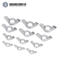 Écrou à oreilles non magnétique en forme de papillon, acier inoxydable 304, nylon, DIN315, M4 M5 M6 M8, pour dispositifs médicaux, IRM, hôpitaux, laboratoires
