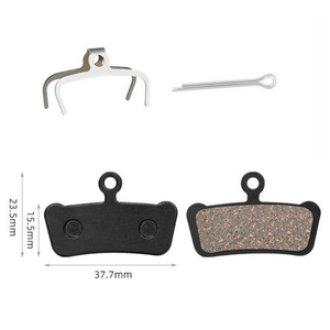 Pastillas de Freno de Bicicleta de Alta Calidad, Semi-Metálicas, para Bicicleta de Montaña, Compatibles con <span class=keywords><strong>Shimano</strong></span> Saint, Pastillas de Freno de Disco - Product Image 1