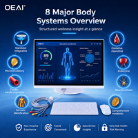 Détecteur de santé OEAI G7 avec gestion de l'archives client pour les centres de bien-être TCM et support de conversion de membres