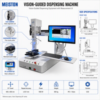 Robot de distribution à vision haute précision avec caméra CCD, logiciel de mesure et machine à plateau XY pour l'assemblage de modules LED