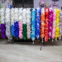 Vlamvertragend Top 130g Fire-Flake Roving Yarn voor podiumdecoraties; Tweekleurige gemengde kleuren, effen kleuren beschikbaar; Yiwu