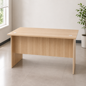 Escritorio de Oficina Rectangular de Madera Boras Ash, Diseño Moderno Minimalista, Muebles para Oficina en Casa - Product Image 1