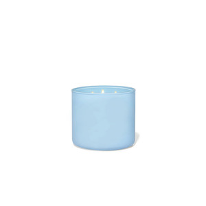 Scented <b>Candle</b> With <b>3</b> <b>Wicks</b> Soy Wax Bergamot Essence Glass Jar - Product Image 1