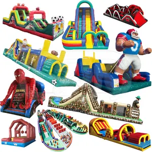 Juegos Deportivos Inflables Gigantes para Adultos al Aire Libre, Carrera Acuática de 5K, Obstáculos, Tobogán, Casa de Brinco - Product Image 2
