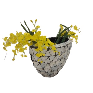 Florero de concha de perla madre de Vietnam, el mejor jarrón para la exportación al mejor precio y artesanía de alta calidad, 100% - Product Image 2
