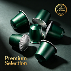 Matcha Capsules for Coffee Machine Compatible with Nespresso Original Line Ceremonial Grade Green Tea Zero Sugar Matcha - Product Image 1