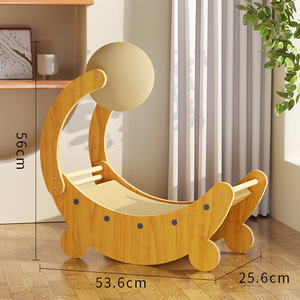 Griffoir pour chat de haute qualité, personnalisé, écologique, en panneau de particules, style moderne classique pour chats - Product Image 4