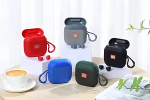 New 2025 tg809 2 trong 1 Mini TWS Earbuds T & G xách tay loa không dây BT ngoài trời 10W loa - Product Image 6