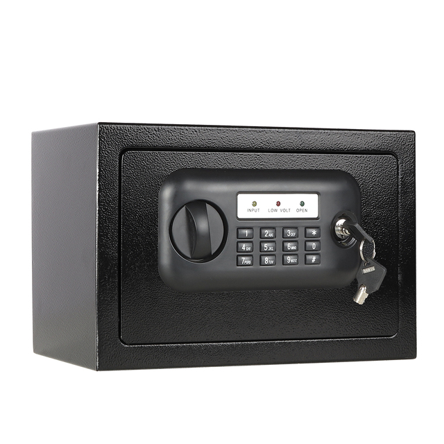 Rich Experience Metal Storage Digital Time Key Lock Hotel Wall Mounted Home Safe Box with 12 Years of Experience