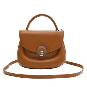 New Fashion <b>Saddle</b> <b>Bag</b> <b>for</b> <b>Women</b>, Vintage Gold Buckle Underarm <b>Bag</b> <b>for</b> <b>Women</b>, Single Shoulder <b>Bag</b> - Product Image 2