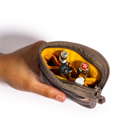 Fabricant de trousses à crayons personnalisées avec porte-stylos intérieurs et fermeture éclair pour papeterie de voyage, MOQ 300 unités