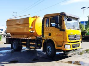 Camion-citerne à jet d'eau SHACMAN L3000 4x2, 14 m³, moteur 4 cylindres 220 CV, petit rayon de braquage, équipement d'assainissement, directement de l'usine - Product Image 2