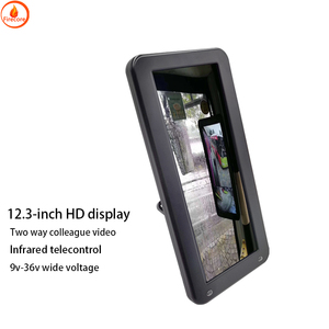 Caméra de recul numérique sans fil Firecore HX-123 12,3 pouces avec écran LCD, prise en charge DVD/<span class=keywords><strong>CD</strong></span>/DV/TV/GPS, 1080P-720P, 12-24V - Product Image 3