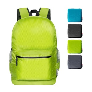 Sac à dos promotionnel personnalisé pliable et léger, sac de voyage et de randonnée ultraléger résistant à l'eau, vente en gros - Product Image 1