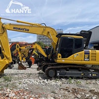 Escavatore Cingolato Usato Komatsu PC160 di Origine Giapponese in Buone Condizioni per Demolizioni Urbane e Progetti di Movimento Terra