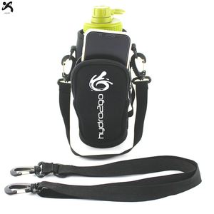 Sac bandoulière isotherme pour bouteille d'eau 25/32/40/64oz avec sangle et poches pour la randonnée, le camping et la salle de sport - Product Image 2