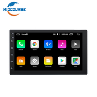 Pemutar Joying 2 Din mobil sistem Android 10, layar sentuh Usb 2 Din, pita kontrol Nitro layar sentuh murah 7 inci, antena Radio mobil