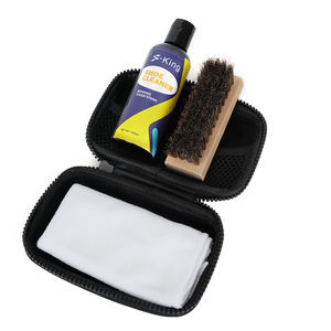 Multi-Especificação Branco Sneaker Shoe Care Kit Novo Design Travel Pack com Toalha Pig Brush Modelos Especiais - Product Image 1