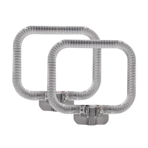 Led <b>Daytime</b> <b>Running</b> <b>Light</b> 1.5 Inch Square White Car Modification Dual Beam Lens Universal Drl - Product Image 3