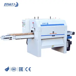 DEALE woodworking board edger mill other timber log table multi blade wood rip circular multiple sawmill cutting saw machinery