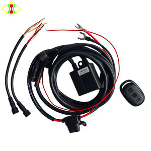 280W LED Luz auxiliar Control remoto Arnés de cableado Aislamiento de PVC para 2 luces PT1.5 Kit de ensamblaje de cables - Product Image 4