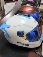 Nouveau casque de moto universel certifié ECE 22.06, intégral, léger, en ABS, avec pare-soleil, garantie 1 an