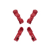 Connecteur rouge d'épissure rapide de fil électrique pour câble de tondeuse robotique