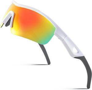 Lunettes de soleil de pickleball personnalisées avec logo, pour sports de plein air, protection UV 400, anti-rayures, polarisées, pour hommes - Product Image 2