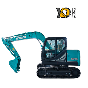 Miniexcavadora Kobelco SK75-11 de 7 Toneladas con Motor Yanmar y Cucharón de 0.4m³ para Obras Municipales, Agricultura y Jardinería - Product Image 3