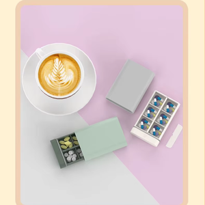 Boîte à pilules en gros, mini-boîte à pilules portable, étui de rangement pour médicaments et huiles de poisson, organisateur de voyage à 6 compartiments pour vitamines - Product Image 3