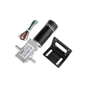 Motor de CC de Doble Eje con Engranaje de Tornillo sin Fin CHW-GW4058-3162ABHL con Codificador y Autobloqueo |   Motor de Reducción de Alto Torque con Ángulo Recto - Product Image 6