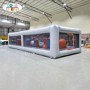 Arena de Paintball Inflable, Campo de Tiro Portátil de PVC con Búnkeres para Actividades de Team Building y Eventos al Aire Libre - Product Image 4