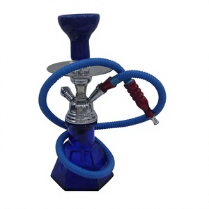 Shisha Café Restaurants Aromatisé Shisha Hukkah Bleu couleur premium qualité Moderne Style Hukkah nouvelle Vente Fumer Enfants fête Hukkah - Product Image 1