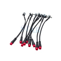 Adaptor Julet 2 Pin IP67 Tahan Air 12V Kabel Harness Mobil Inti Tembaga Disesuaikan dengan Potensiometer