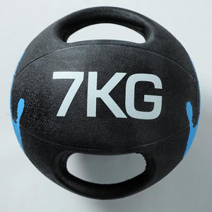 Tengbo Sports Dual Grip Rubber Medicine Ball 3-10kg para treinamento privado Core Training & Design portátil - Product Image 4